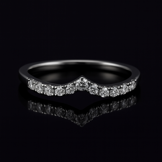 Anello Regina Moissanite 925